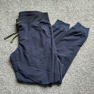 women's Quiet Navy Zamora - Tall Jogger Scrub Pants - L - Tall